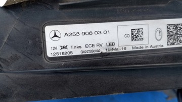фото thumb №15, Лампа левый перед фара eu полный led a2539060301 mercedes glc w253