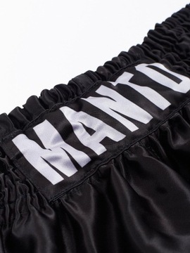 Шорты MANTO MUAY THAI DUAL черный/серебристый - XXL