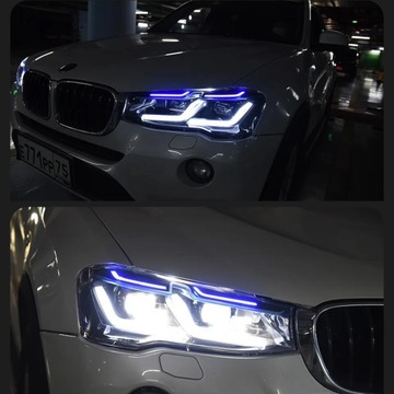 фото thumb №13, Полный набор фары автомобильных led do bmw x3 f25 x4 f26 2010-2018 лампа передняя