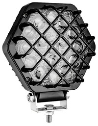 фото thumb №1, Лампа рабочая 16 led с решётка защитная противотуманная фара