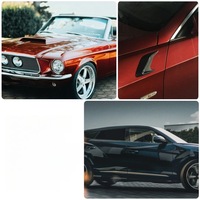 фото thumb №7, Декор впуск воздуха автомобиля наклейка na автомобиль впуск боковой наклейка na выход воздуха автомобиля