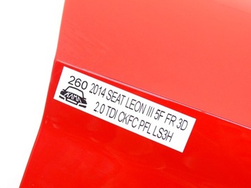 фото thumb №11, Крило правий перед переднє seat leon iii 5f ls3h
