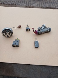 фото thumb №8, Замок зажигания вкладыши ключ оригинал vw polo 9n sedan