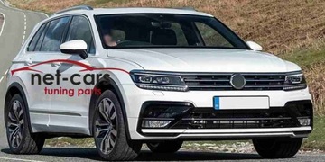 фото thumb №8, Спойлер накладка кришки зад vw tiguan ii 16-24 r зразок r line