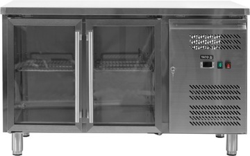 YATO 282L 2-ДВЕРНЫЙ СТЕКЛЕННЫЙ ОХЛАЖДАЮЩИЙ СТОЛ