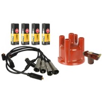 фото thumb №1, Трамблерна кришка контактний палець дроти свічки запалювання golf iii passat polo