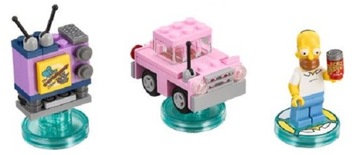 LEGO Dimensions 71202 НАБОР УРОВНЕЙ LEGO DIMENSIONS «СИМПСОНЫ» 71202