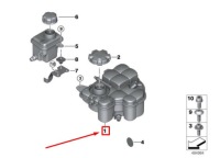 Bmw m8 gran купе g16 f93 бак розширювальний 17137889450 Ціна, фото thumb