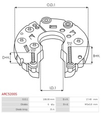 фото thumb №3, Brand new as-pl генератор rectifier