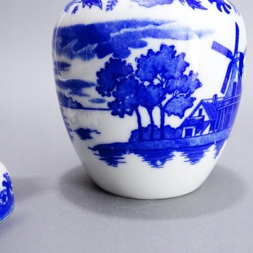 JAPONIA PIĘKNY POJEMNIK NA HERBATĘ