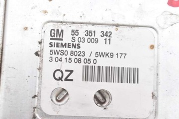 фото thumb №5, Блок управления двигателя 55351342 opel signum 2.2 direct 155 km 03-05