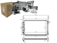 фото thumb №1, Nissens 63119 радиатор, система охлаждение двигателя