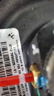 фото thumb №4, Пневмоподушка подушка уровень левая bmw x5 x6 f85 f86 7850225