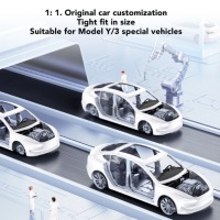 фото thumb №3, Скляний дах захист сонцезахисна ізоляція теплова dla tesli model3 2018