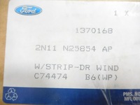 фото thumb №7, Прокладка скло двері правий задня ford fiesta fusion оригінальний номер 1370168