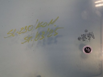 фото thumb №9, Mercedes скло передні ліва w двері ліві 2003 рік sl r230 230