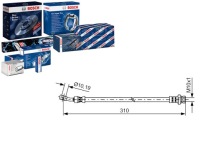 Купить Шланг тормозной bosch 587371h300 24529802703 173, фото thumb