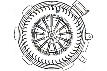 фото thumb №1, Двигун вентилятор mercedes sprinter 06- +ac behr hel