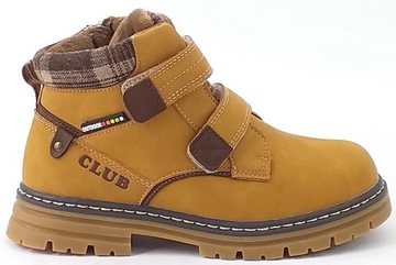 TRZEWIKI chłopięce ciepłe TRAPERY XD 103 /23 Buty zimowe AMERICAN CLUB 30