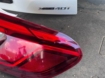 фото thumb №7, Крышка зад задняя багажника лампы приводы bmw x5 g05 цвет a300