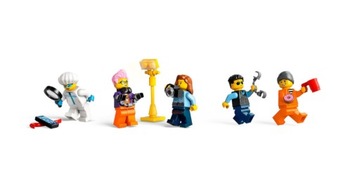 Полицейский грузовик LEGO City с лабораторией