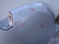 фото thumb №7, Капот крышка двигателя renault megane 3 iii ted69