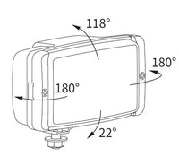 фото thumb №8, Фара протитуманна фара дальнє світло 138x78mm захист комплект 2 sztuk s2y