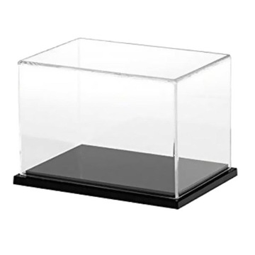 2x 36*16*16 см акриловая витрина, черный глянец