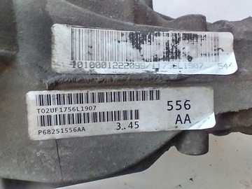 фото thumb №13, Jeep grand cherokee wk2 рестайлінг 16- 3.0 crdi диференціал p68251556aa 3.45