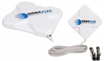 ДВОЙНАЯ GSM АНТЕННА 2G 3G 4G LTE HUAWEI ZTE CRC9 40дБи