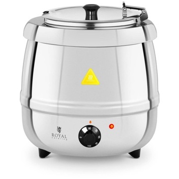 PODGRZEWACZ KOCIOŁEK DO POTRAW ZUP MOC 400 W 10 L.
