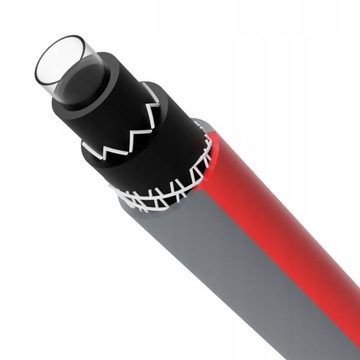 WĄŻ OGRODOWY 6-WARSTWOWY 30BAR 1/2'''' 50M + ZESTAW KOŃCÓWEK PRODUKT POLSKI