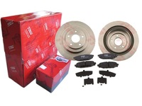 фото thumb №1, Гальмівні диски + гальмівні колодки trw задня subaru outback legacy iv v 274mm