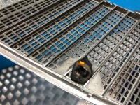 Mercedes w123 c123 купе решітка жабо хром 1238360665 Доставка, фото thumb