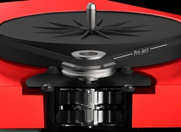 PRO-JECT DEBUT CARBON EVO GRAMOFON MM ORTOFON 2M RED CZERWONY POŁYSK