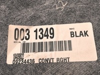 фото thumb №5, Обшивка обивка обшивка багажника правая chevrolet corvette c5 1997 - 2004