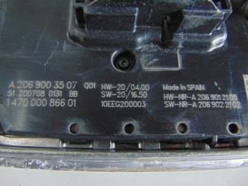 фото thumb №7, Перетворювач модуль led a2069003507 mercedes c w206