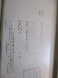 фото thumb №3, Vw passat b6 тунель середній консолі 3c1863243b