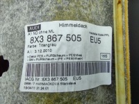 Потолок 8x3867505 eu5 audi a1 3 дверь 2010-2018r. titangrau оригинал Доставка, фото thumb