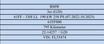 фото thumb №6, Поворотный кулак рычаг амортизатор bmw 3 g20 g21 795km