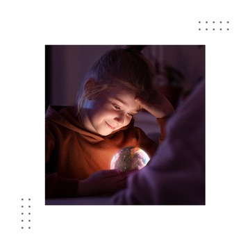 PROJEKTOR GWIAZD NIEBA KOSMOSU LAMPKA NOCNA PILOT