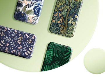 ETUI DO SAMSUNG GALAXY M21 WZORY FLORAL BOTANIKA BUKIETY OBUDOWA POKROWIEC
