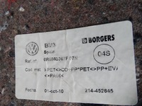 фото thumb №11, Коврик обшивка пол volkswagen polo 6r 6r6863367f