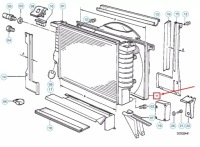 Bmw 5 e34 защита вентилятора радиатора 17112227101 2227101 oem с Разборки, фото thumb
