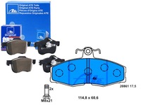 фото thumb №1, Гальмівні колодки гальмівні skoda favorit favorit forman feli
