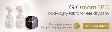 InnoGIO GIOmom PRO GIO-350 PRO двойной беспроводной электрический молокоотсос