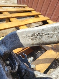 фото thumb №7, 8k0505486ab 8k0505312j audi a4 b8 a5 поворотный кулак зад задняя правая рычаг