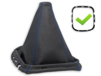 фото thumb №1, Nissan pathfinder r51 2005-2009 чехол переключения передач granatow нити + рамка