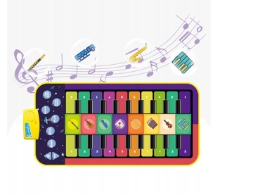 МУЗЫКАЛЬНАЯ ЭЛЕКТРОННАЯ ИГРА НА ПИАНИНО «DANCE MAT» ДЛЯ ВСЕЙ СЕМЬИ XXL