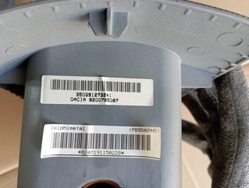 фото thumb №10, Dacia sandero i подушки подушка безопасности датчик 8201002828 8200823307 8200785067